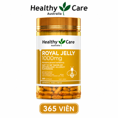 Sữa ong chúa Heathy Care Royal Jelly đẹp da, chậm lão hóa 365 viên