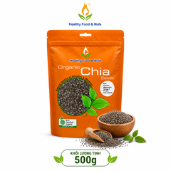 Hạt chia Healthy Nuts & Seeds Organic Chia Seeds 500gr