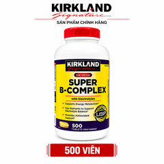 Vitamin B tổng hợp Super B-Complex Kirkland Signature hộp 500 viên