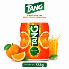 Bột pha nước cam Tang Orange Naranja Mỹ tốt cho sức khỏe hộp 566g