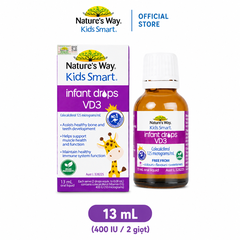 Nature's Way Kids Smart Infant Drops VD3 - Hỗ trợ bổ sung Vitamin D3 cho trẻ - Hộp 13ml