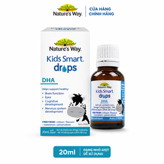 DHA Drops Nature's Way Cho Bé Từ 0 Tháng Tuổi – Hỗ Trợ Phát Triển Trí Não & Thị Lực (Chính Hãng Úc) 20ml