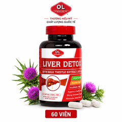 Hỗ trợ tăng cường chức năng gan Olympian Labs Liver detox hộp 60 viên