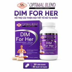 Hỗ trợ cải thiện nội tiết tố cho phụ nữ Olympian Labs Dim For Her 30 viên