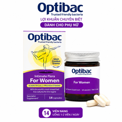 Lợi khuẩn Optibac Probiotics For Women dành cho phụ nữ 14 viên