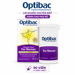 Lợi khuẩn Optibac Probiotics For Women dành cho phụ nữ 90 viên