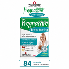 Vitabiotics Pregnacare Breast - feeding 84 tabs bổ sung vitamin và khoáng chất cho phụ nữ cho con bú