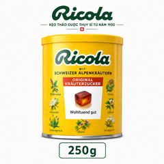 Kẹo thảo dược Ricola Original Herb 250g giảm ho, đau rát viêm họng