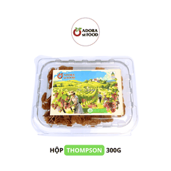 Hộp 300g Nho khô nguyên cành Adora st Food Dried Grapes Cluster Thompson đặc sản Úc