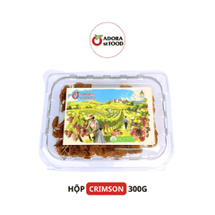 Hộp 300g Nho khô nguyên cành Adora st Food Dried Grapes Cluster Crimson