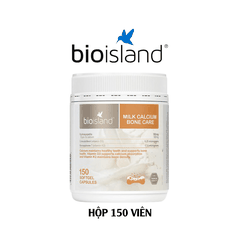 Bio Island Milk Calcium Bone Care 150 Viên – Canxi Sữa Tự Nhiên Hỗ Trợ Xương Khớp Cho Gia Đình