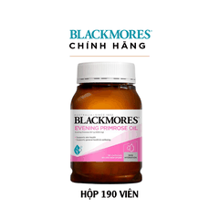 Tinh Dầu Hoa Anh Thảo Blackmores Evening Primrose Oil 190 Viên – Bí Quyết Cân Bằng Nội Tiết & Đẹp Da Toàn Diện
