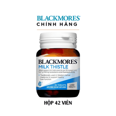 Thải độc gan blackmores milk thislte 42 viên - giải độc và detox cho gan khỏe mạnh