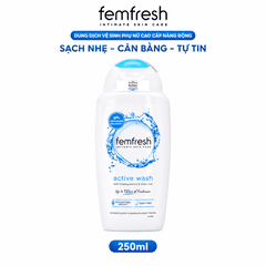 Dung dịch vệ sinh phụ nữ cao cấp năng động Femfresh Active Wash 250ml