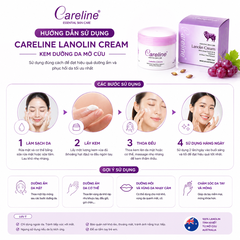 Careline Lanolin Cream - Kem dưỡng da mỡ cừu