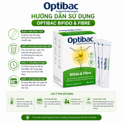 Thực phẩm bảo vệ sức khoẻ Optibac Bifido&Fiber 30 sachets