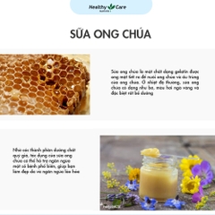 Sữa ong chúa Heathy Care Royal Jelly đẹp da, chậm lão hóa 365 viên