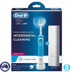 Bàn chải điện cao cấp travel oral-b pro 100 floss action rechargeable electric toothbrush