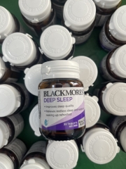 Cải thiện giấc ngủ sâu blackmores deep sleep 30 viên giảm tình trạng trằn trọc khó vào giấc ngủ