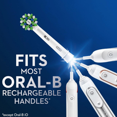 Bộ 3 đầu bàn chải điện oral-b thay thế 3 brush heads cross action nội địa Úc
