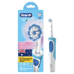 Bàn chải điện Oral B Vitality Plus Extra Sensitive Clean dịu nhẹ với nướu dành cho răng nhạy cảm