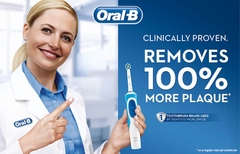 Bàn chải điện oral-b vitality sensitive clean dành cho răng nhạy cảm