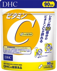 Vitamin c DHC 90 ngày hỗ trợ hỗ trợ da sáng mịn và ngăn mụn 180 viên