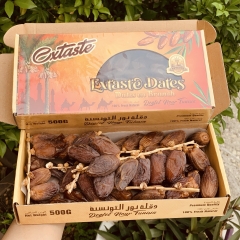 Chà là khô nguyên cành Extaste Dates Tunisia dates on branch tốt cho sức khỏe hộp 500g (12 hộp/thùng)
