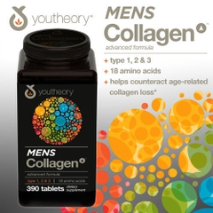 Collagen cho nam youtheory mens type 1 2 & 3 390 viên