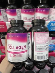 Collagen dạng viên neocell super collagen vitamin c biotin 360 viên dưỡng da, tóc, móng chắc khỏe