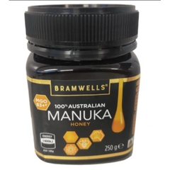 Mật ong nguyên chất bramwells manuka honey mgo 83+ giảm đau dạ dày hộp 250g