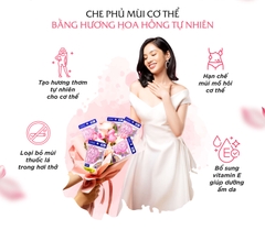 Viên uống bổ sung tinh dầu hoa hồng DHC Bulgarian Rose 30 ngày giúp thơm cơ thể 60 viên