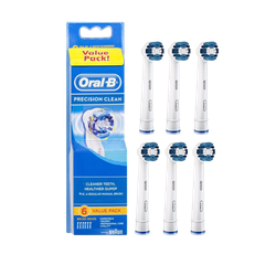 Bộ 6 đầu bàn chải điện thay thế Oral B Power Toothbrush Precision Clean Refills lý tưởng cho răng và nướu nhạy cảm