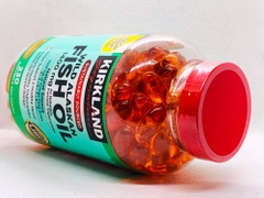 Dầu cá Kirkland Signature Fish Oil Alaskan 1400mg 230 viên hỗ trợ tim mạch, huyết áp, xương khớp cải thiện trí nhớ, sáng mắt