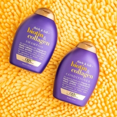 Dầu xả OGX Biotin & Collagen Conditioner giảm gãy rụng tóc chai 385ml