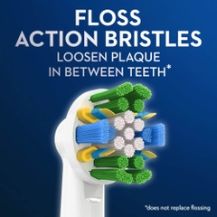 Combo 3 đầu bàn chải thay thế Oral-B Floss action clean set 16 ( 3 đầu tách lẻ từ 16 đầu)