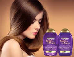 Dầu xả OGX Biotin & Collagen Conditioner giảm gãy rụng tóc chai 385ml