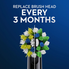 Bộ 3 đầu bàn chải điện oral-b thay thế 3 brush heads cross action nội địa Úc