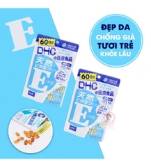 Viên uống bổ sung vitamin e dhc hạn chế lão hóa da gói 30 ngày 30 viên