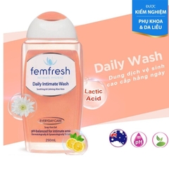 Dung dịch vệ sinh phụ nữ cao cấp hàng ngày Femfresh Daily Wash 250ml