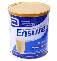 Sữa bột Ensure Đức hương vani giàu dinh dưỡng hộp 400g