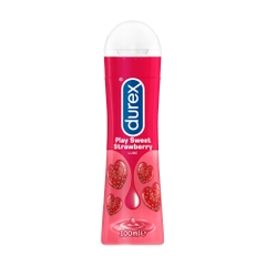Gel bôi trơn Durex Gel Play Strawberry hương dâu chai 100ml