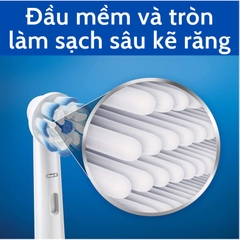 Bàn chải máy  Oral-B Vitality Lông bàn chải siêu mỏng giúp làm sạch và bảo vệ nướu vượt trội