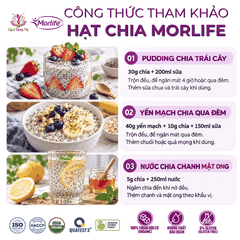 Hạt chia hữu cơ Morlife