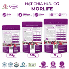 Hạt chia hữu cơ Morlife
