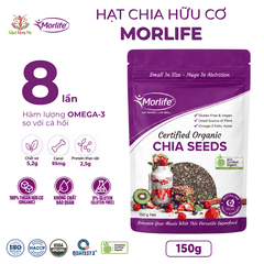 Hạt chia hữu cơ Morlife