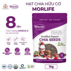 Hạt chia hữu cơ Morlife