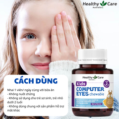 Bổ mắt cho bé Healthy Care kids computer eyes tăng thị lực cho bé hộp 60 viên