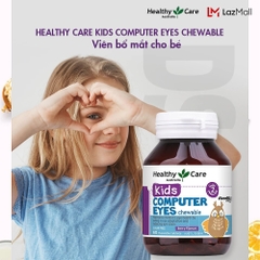 Bổ mắt cho bé Healthy Care kids computer eyes tăng thị lực cho bé hộp 60 viên