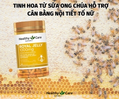 Sữa ong chúa Heathy Care Royal Jelly đẹp da, chậm lão hóa 365 viên